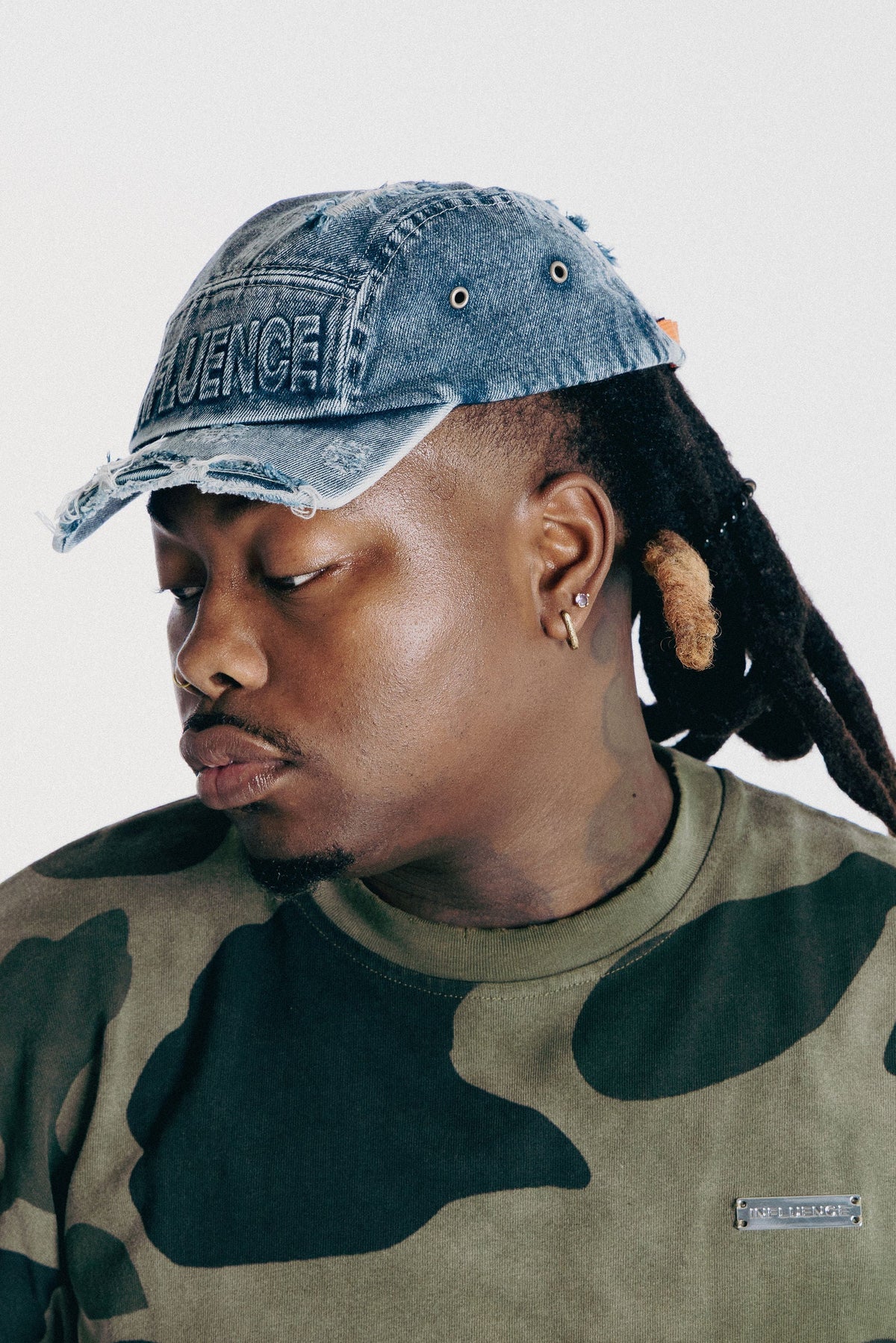 5-Panel Denim Cap
